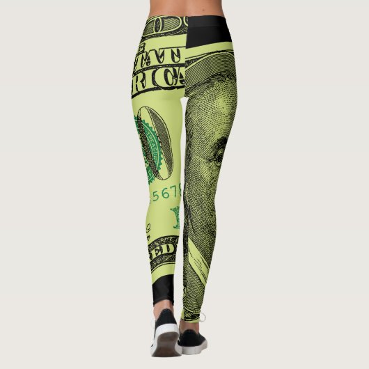 100 Bill Grafisch Leggings (Achterkant)