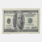$100 Bill Kitchen Towel Theedoek (Horizontaal)
