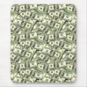 $100 Bills Money Mousepad Muismat (Voorkant)