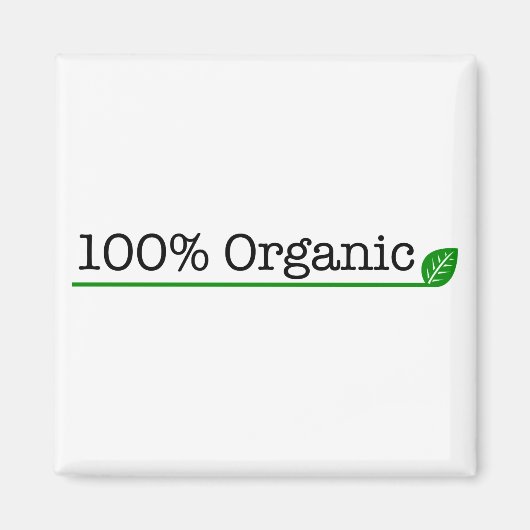 100% biologisch magneet (Voorkant)