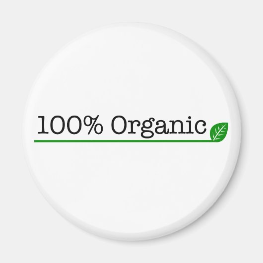 100% biologisch magneet (Voorkant)