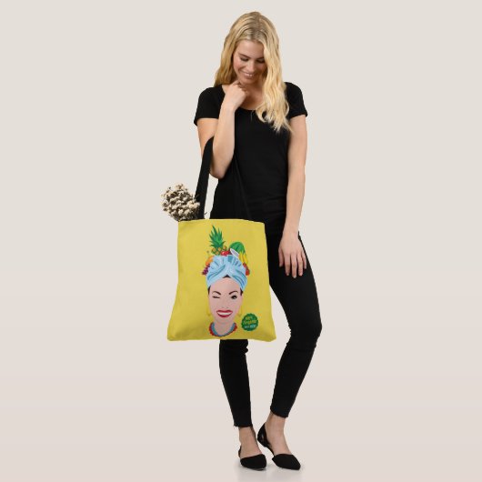 100% biologisch sinds 1930 tote bag (Op model)