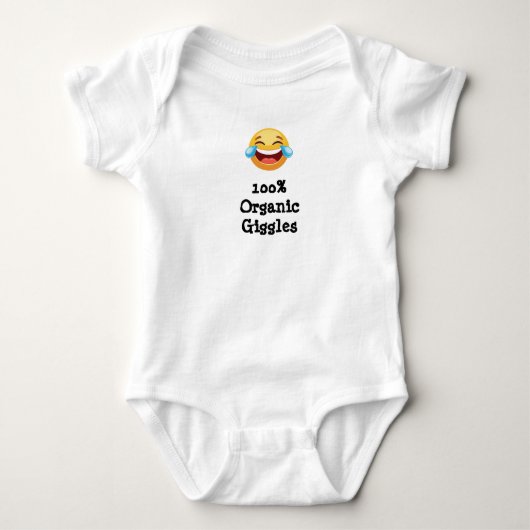 100% Biologische Lachsalven Romper (Voorkant)