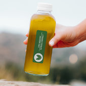 100% biologische, natuurlijke product label Sticke