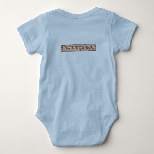 100% Blasiaans Baby Creeper Romper (Achterkant)