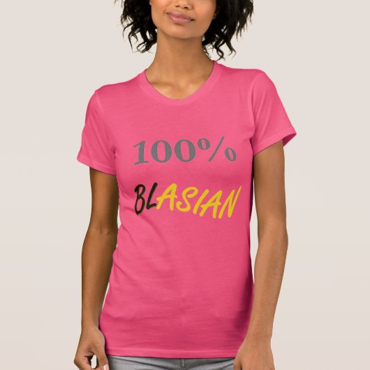 100% Blasiaanse vrouwen' Basic T-Shirt (Voorkant)
