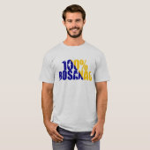 100% Bosanac T-Shirt (alle kleuren) (Voorkant volledig)