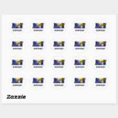 100 % BOSNIAN RONDE STICKER (Vel)