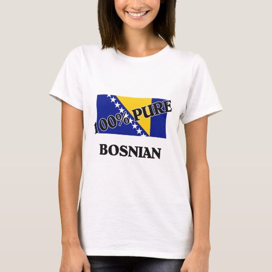100 % BOSNIAN T-SHIRT (Voorkant)
