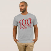 100 boss. t-shirt (Voorkant volledig)