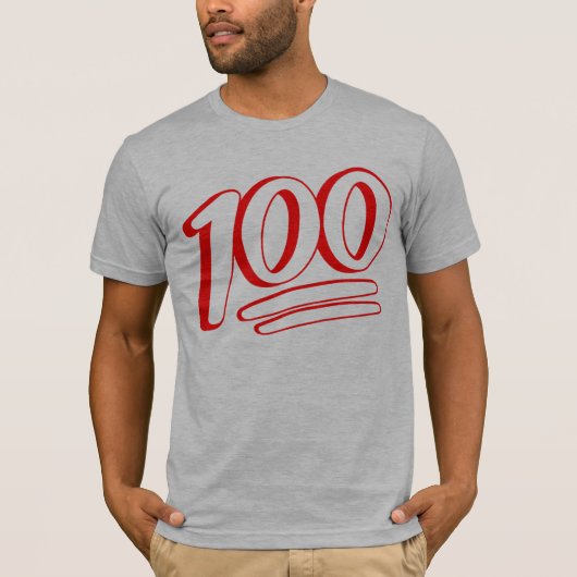 100 boss. t-shirt (Voorkant)