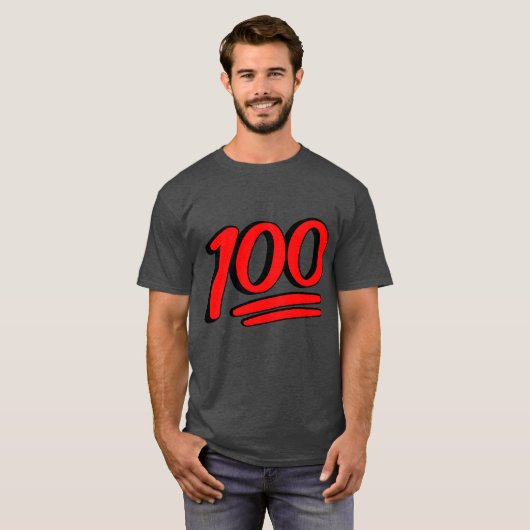 100 boss. t-shirt (Voorkant volledig)