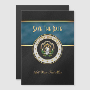 [100] Branch Insignia Acquisition Corps (AAC) [3D] Magnetische Uitnodiging