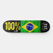 100% BRAZILIAANS JMT USA Skateboard (Horizontaal)