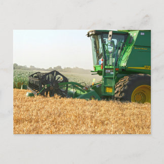 100 Bushel Wheat Harvest Briefkaart