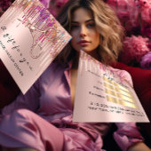 100 Cadeaucertificaat Hairdresser Holografen Visitekaartje