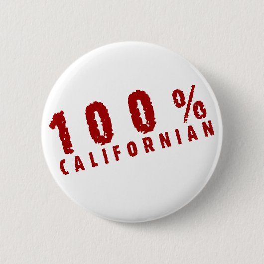 100 Californisch Ronde Button 5,7 Cm (Voorkant)