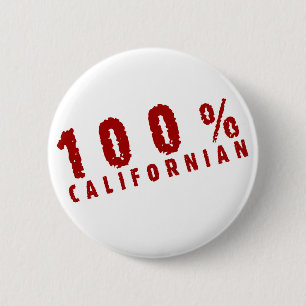 100 Californisch Ronde Button 5,7 Cm