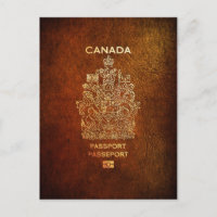[100] Canadees Hoesje voor paspoorten