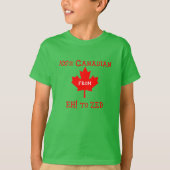 100% Canadees van Eh! naar Zed - Kinder T-shirt (Voorkant)