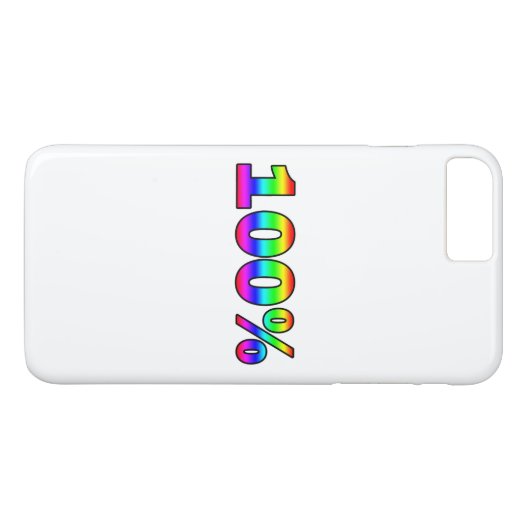 100% Case-Mate iPhone CASE (Achterkant (Horizontaal))