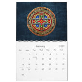 [100] Celtic Cross [Gold+Enamel] Kalender (Feb 2027)
