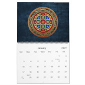 [100] Celtic Cross [Gold+Enamel] Kalender (Jan 2027)
