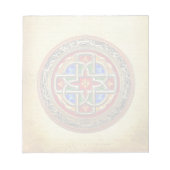 [100] Celtic Cross [Gold+Enamel] Notitieblok (Voorkant)