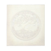 [100] Celtische boom of Life [Gold] Notitieblok (Voorkant)