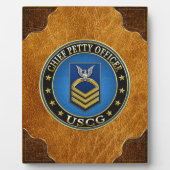 [100] CG: Chief Petty Officer (CPO) Fotoplaat (Voorkant)