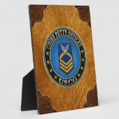 [100] CG: Chief Petty Officer (CPO) Fotoplaat (Zijkant)