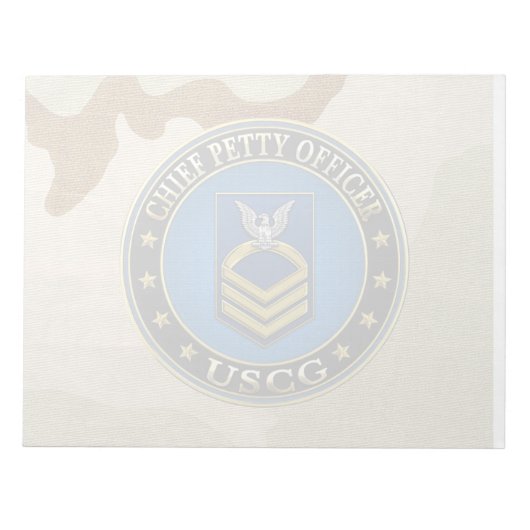 [100] CG: Chief Petty Officer (CPO) Notitieblok (Voorkant)