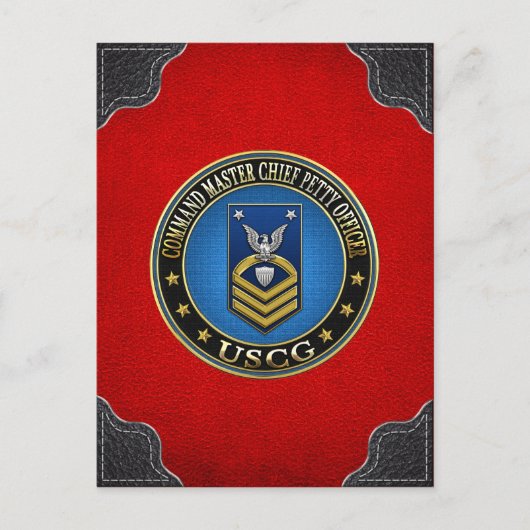 [100] CG: Hoofdinspecteur bevelhebber (CMC) Briefkaart (Voorkant)