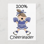 100% Cheerleader - Brunet Briefkaart (Voorkant)