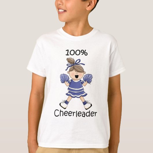 100% Cheerleader - Brunet T-shirt (Voorkant)
