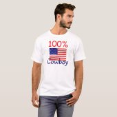 100% Cowboy T-shirt (Voorkant volledig)