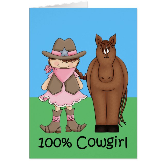 100% Cowgirl - Brunet (Voorkant)