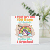 100-daagse School, Ik sloeg en verpletterde de 100 Kaart (Staand voorkant)