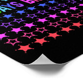 100 dagen aansteker 100e dag van de schoolKindertu Poster (Hoek)