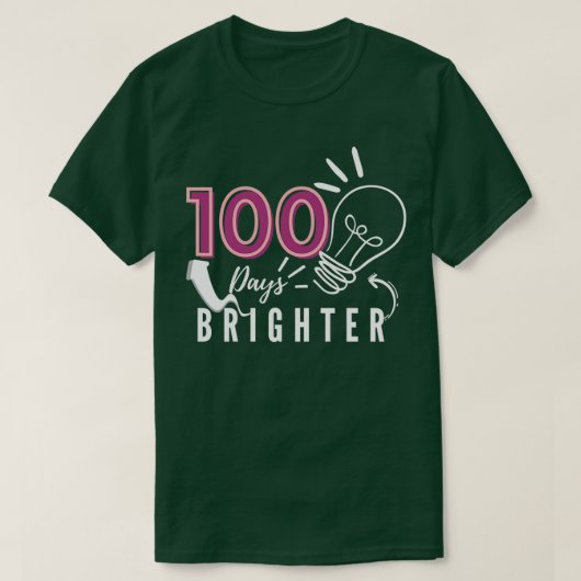 100 dagen aansteker 15 t-shirt (Design voorkant)