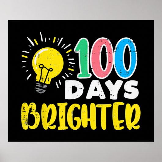 100 dagen aansteker poster (Voorkant)