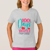 100 dagen aansteker t-shirt (Voorkant)