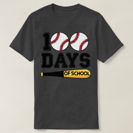 100 dagen basisschoolleraar of student-GIF T-shirt (Design voorkant)