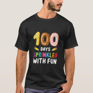 100 dagen bedrukt met 100ste schooldag t-shirt