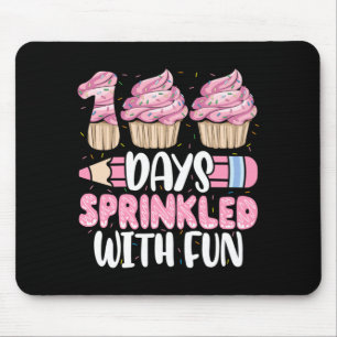 100 dagen bezaaid met leuke cupcake 100e dag van muismat