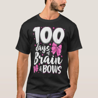100 dagen brein- en koeienmeisjes 100e dag sch t-shirt