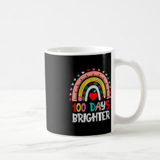 100 dagen Brichtere regenboog 100e dag van de scho Koffiemok