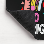 100 dagen Brichtere regenboog 100e dag van de scho Muismat (Hoek)