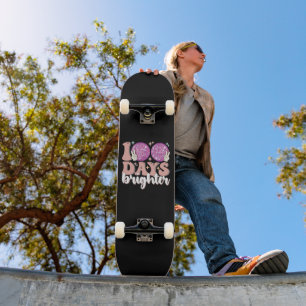 100 Dagen Brighter Disco Bal 100ste Dag Van School Persoonlijk Skateboard