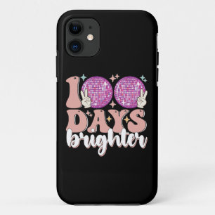 100 dagen Brighter Disco Ball 100th dag van de sch Case-Mate iPhone Case